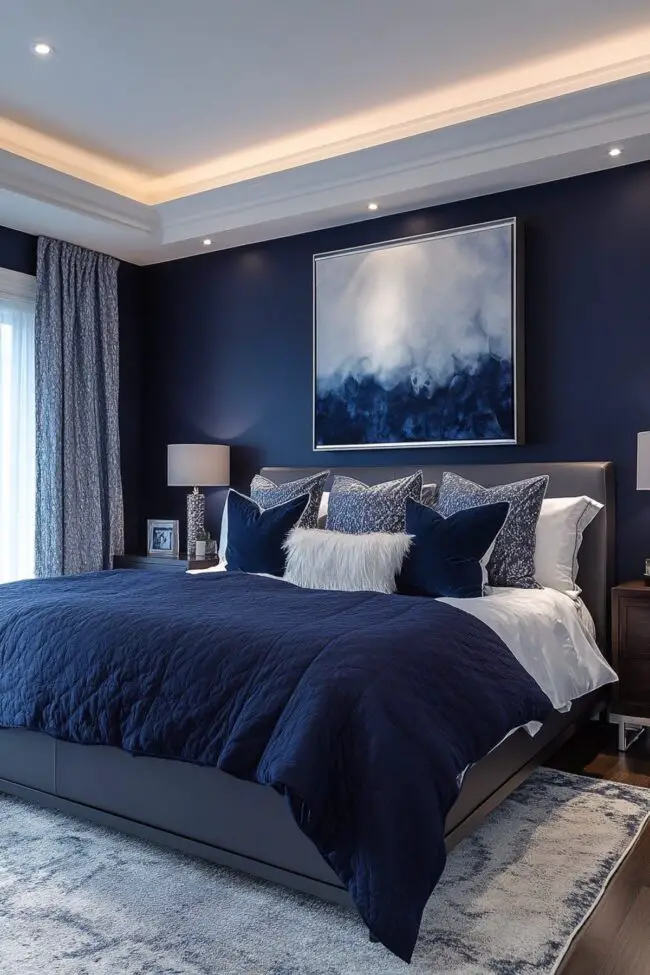 Indigo Inspired Living Space