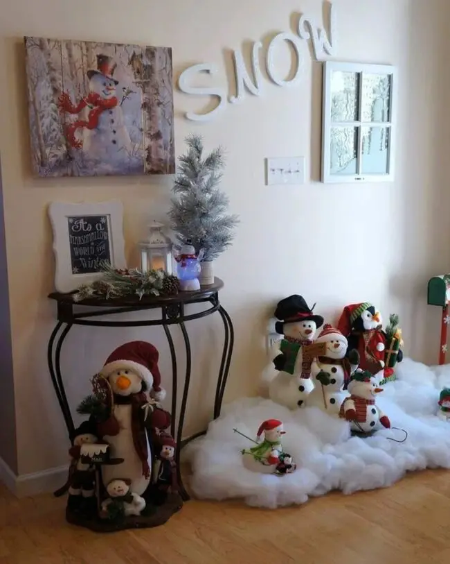 Snowman Wonderland for Playful Winter Decor