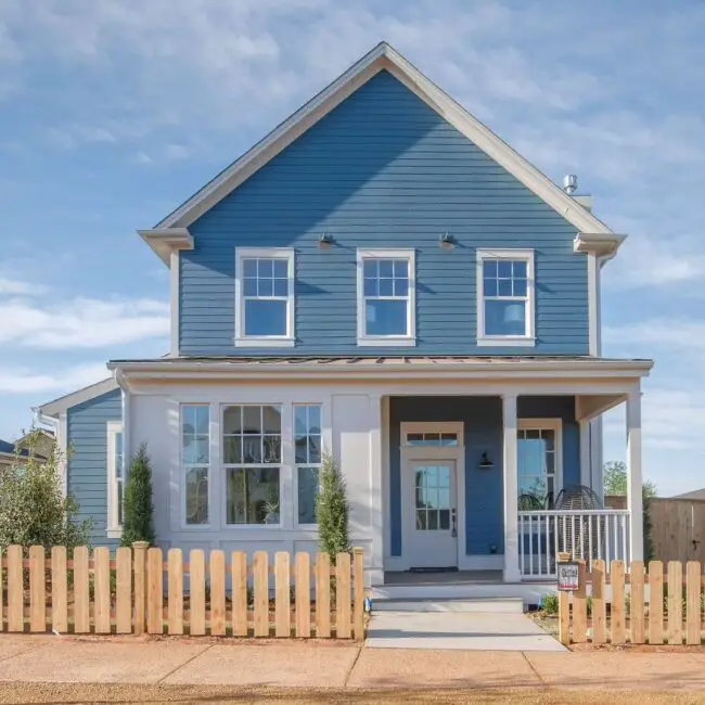 Timeless Blue Farmhouse Style