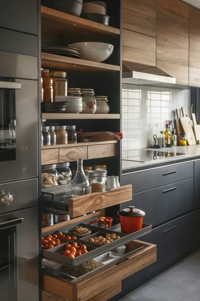 Maximized Functionality in Urban Kitchens