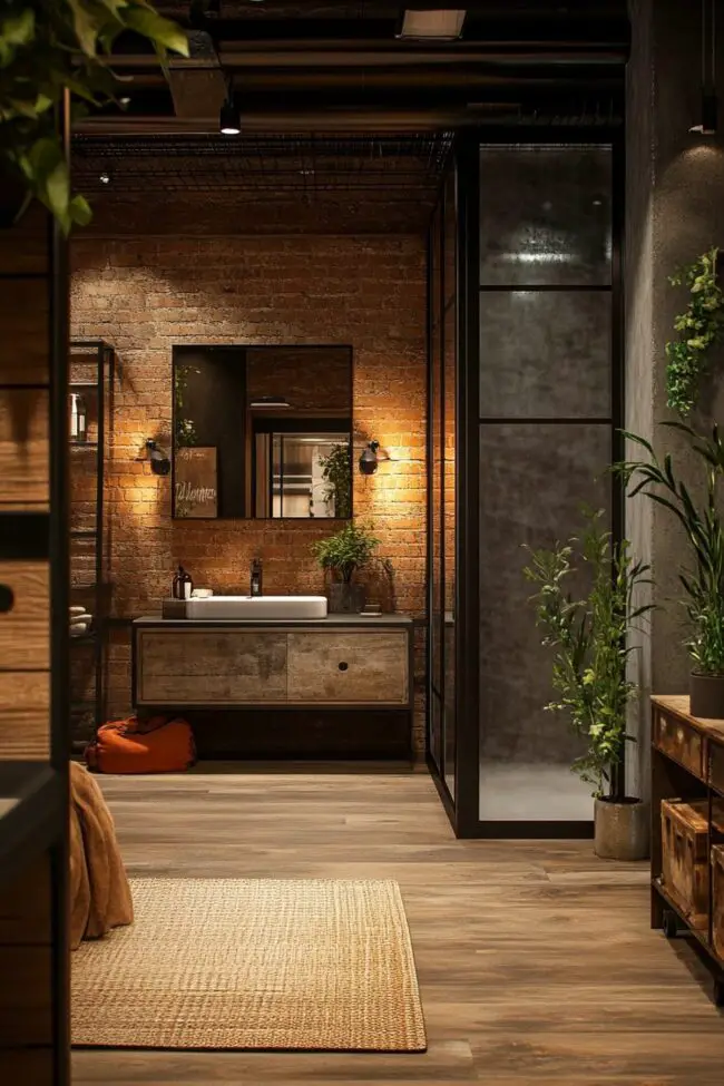 Spacious Loft Bathroom Design Ideas