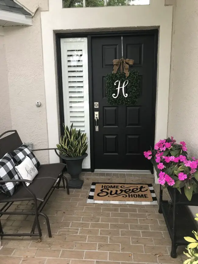 Cozy, Personalized Porch Corner Design