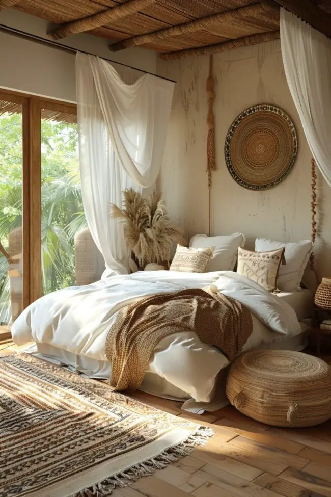 Tranquil Afrohemian Retreat Space