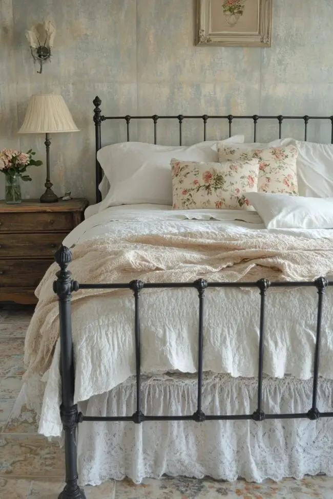 Charming French Country Bedroom Design