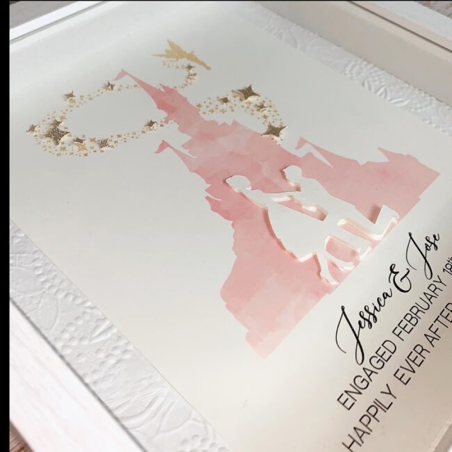 Jessica & Jose’s Engagement Keepsake Box