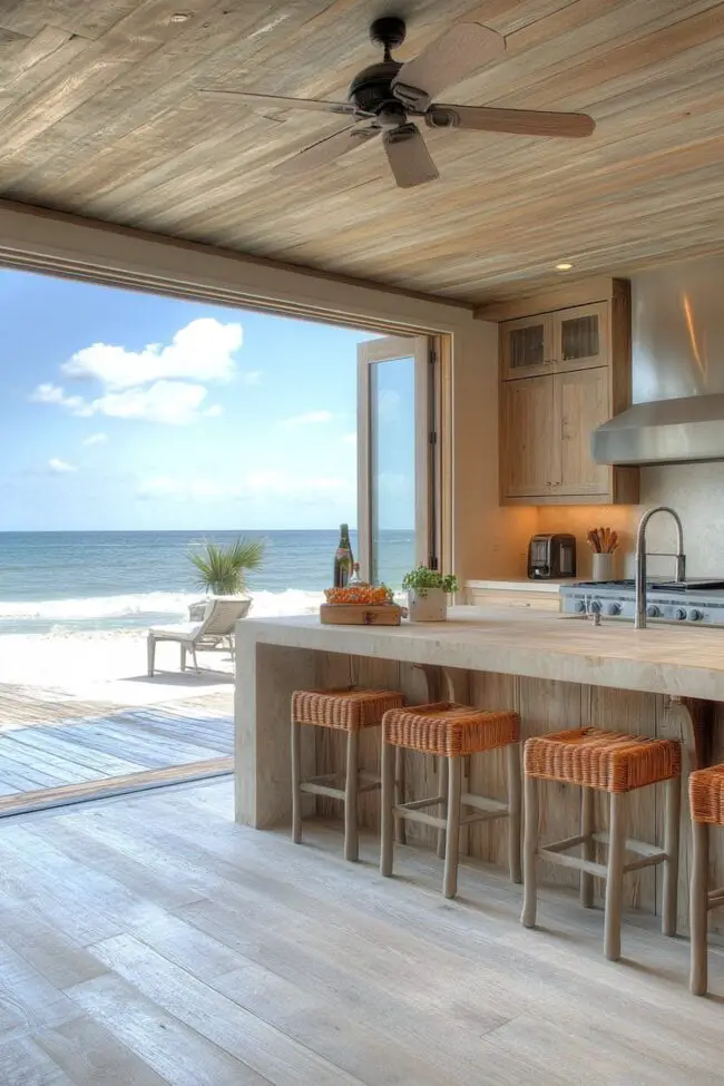 Tasteful Retreat by the Waves