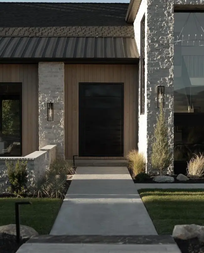 Modern Farmhouse-Style Porch