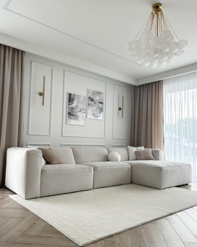 Monochromatic Elegance in Designer Interiors