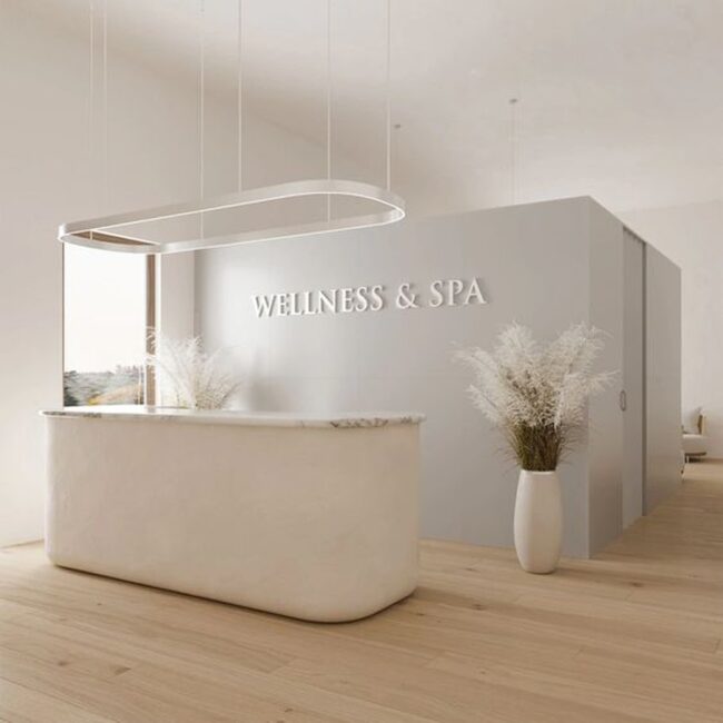 Serene Minimalist Spa Style