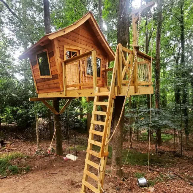 Playful Storybook Treehouse