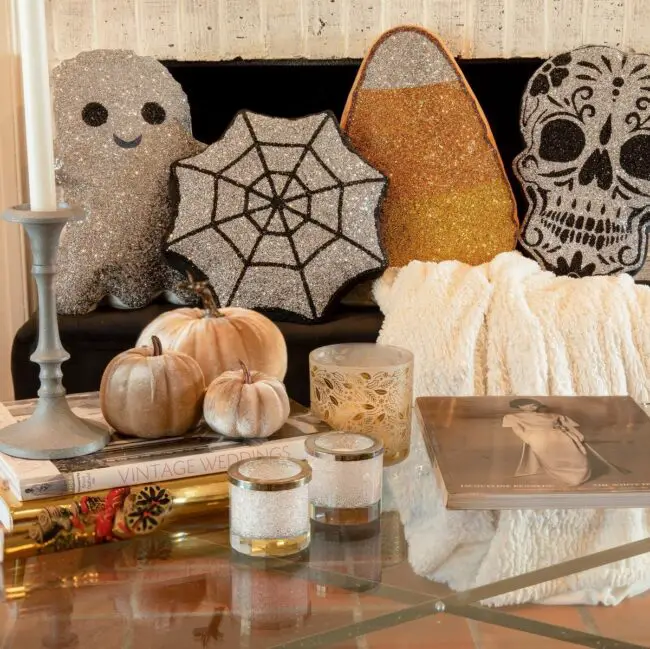 Sparkly Halloween Decor