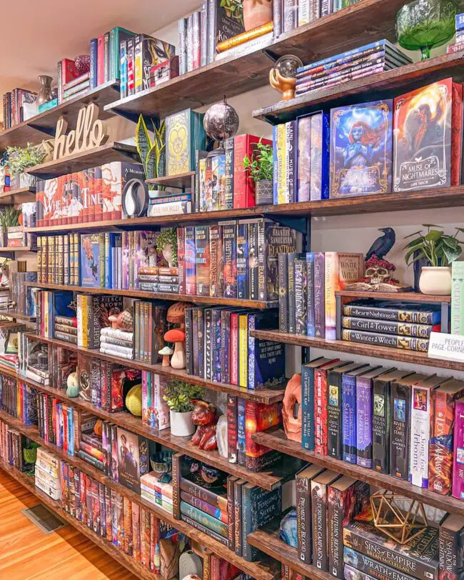 A Fantasy-Filled Shelf Escape