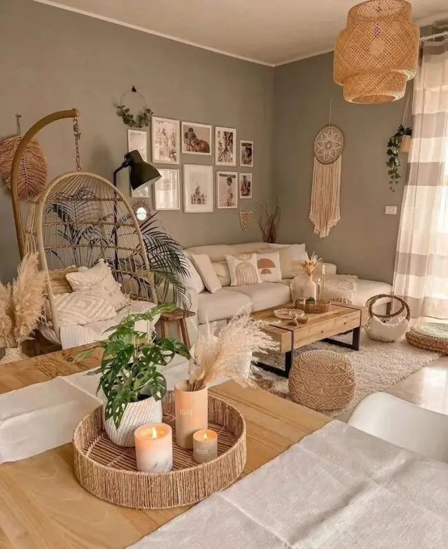 Cozy Earthy Boho Retreat