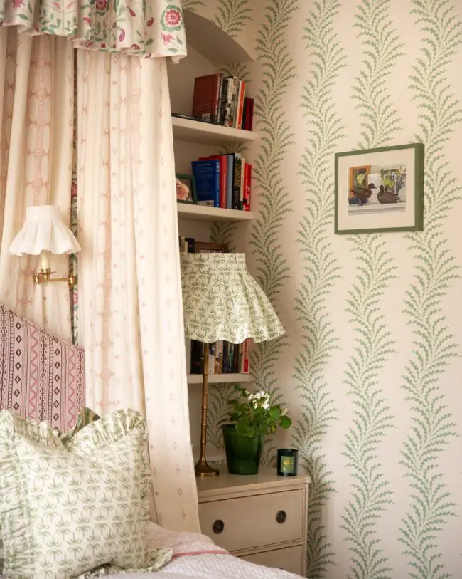 Whimsical Greenery in Leaf Patterns