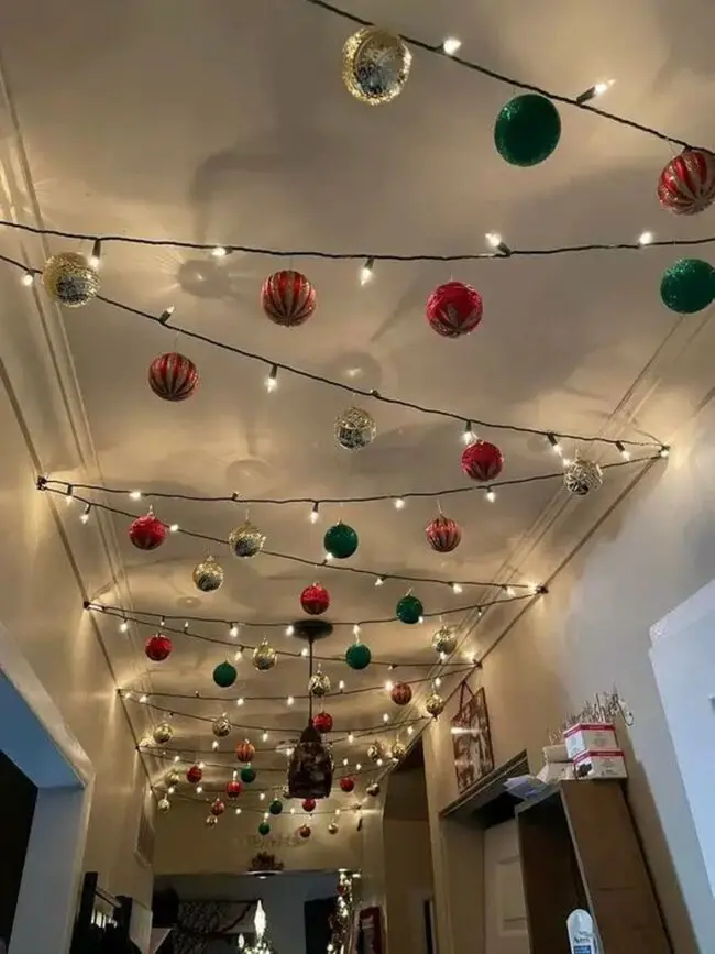 Holiday Decor for Ceiling Festivities