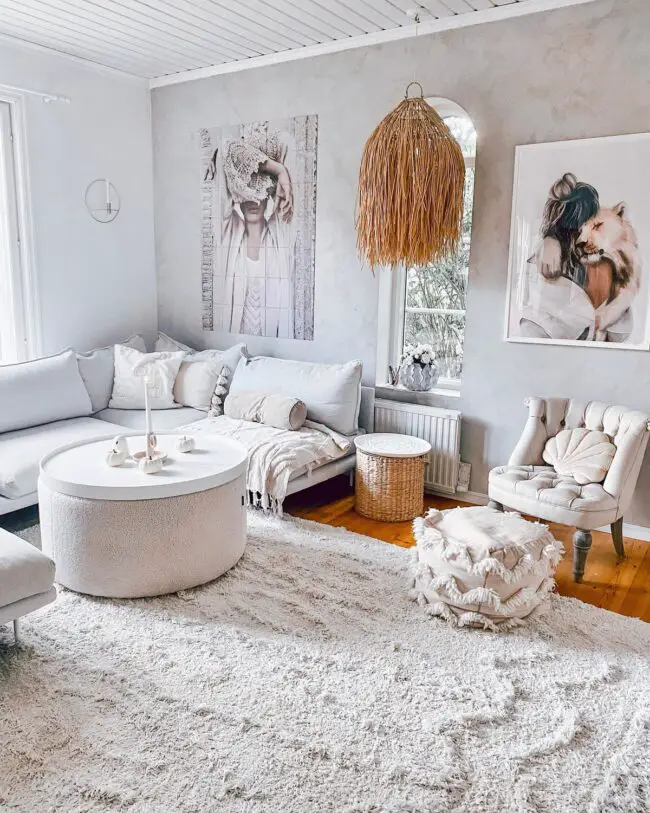 Dreamy Boho Living Room