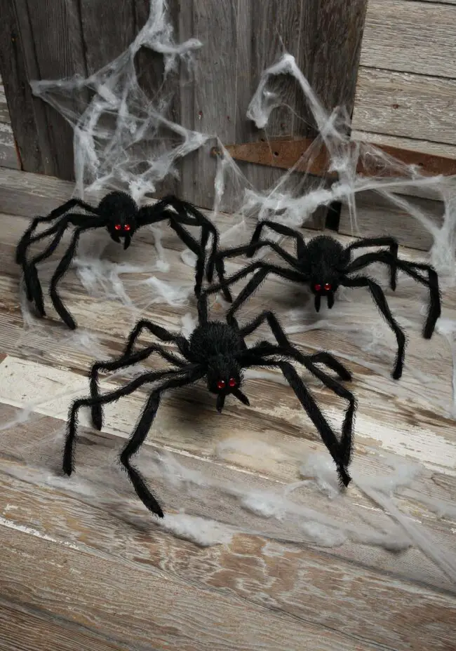 Enormous Hairy Spider Decoration