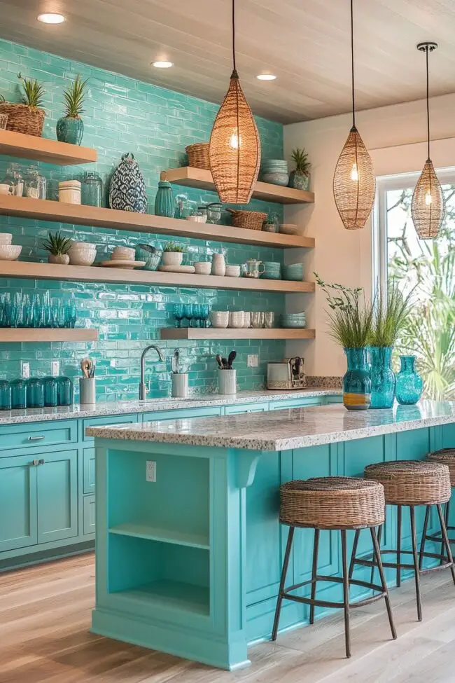 Fresh Coastal Kitchen Design Ideas