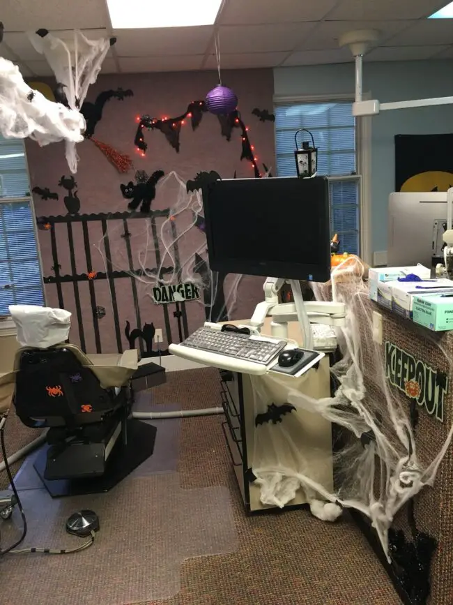 Halloween Decor for the Dental Office