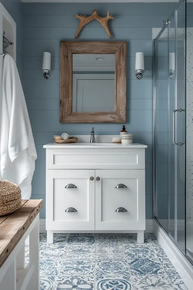 Beachside Style Bathroom Design