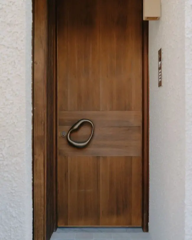 Rustic Wooden Door for a Cozy Vibe