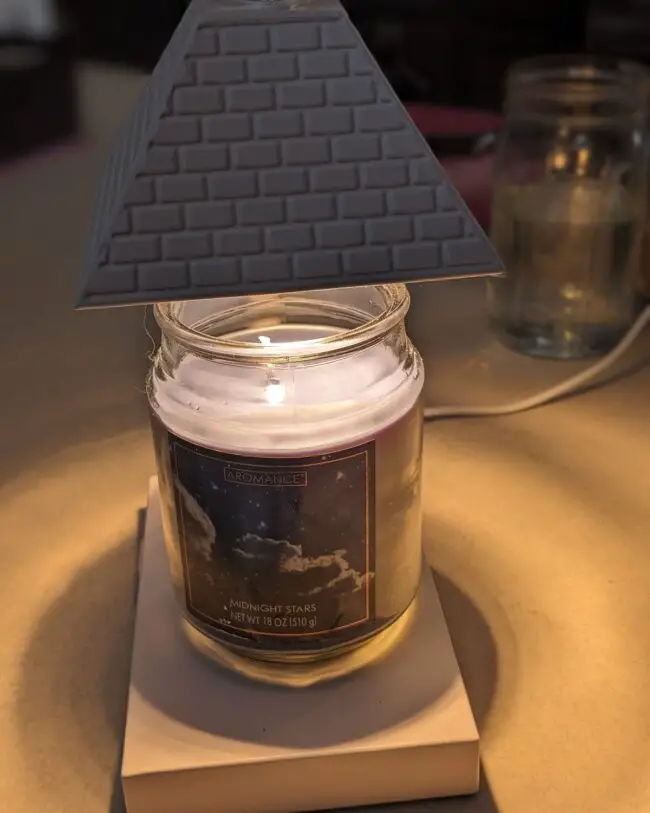 Geometric Pyramid Light Warmer