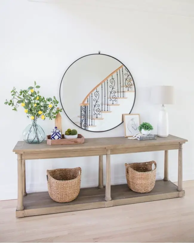 Cozy and Inviting Rustic Entryway