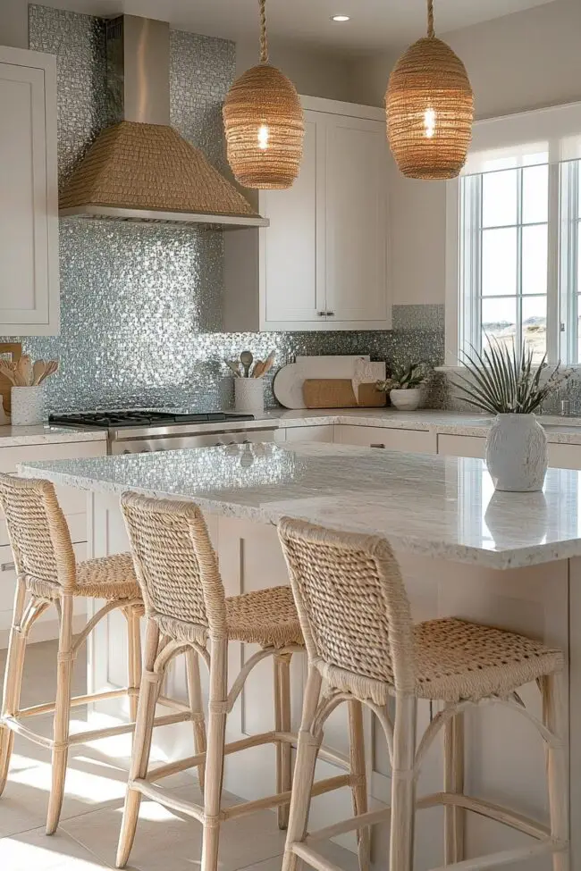 Beachy Chic Kitchen Design Ideas