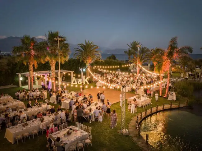 Festive Celebration Under the Night Sky