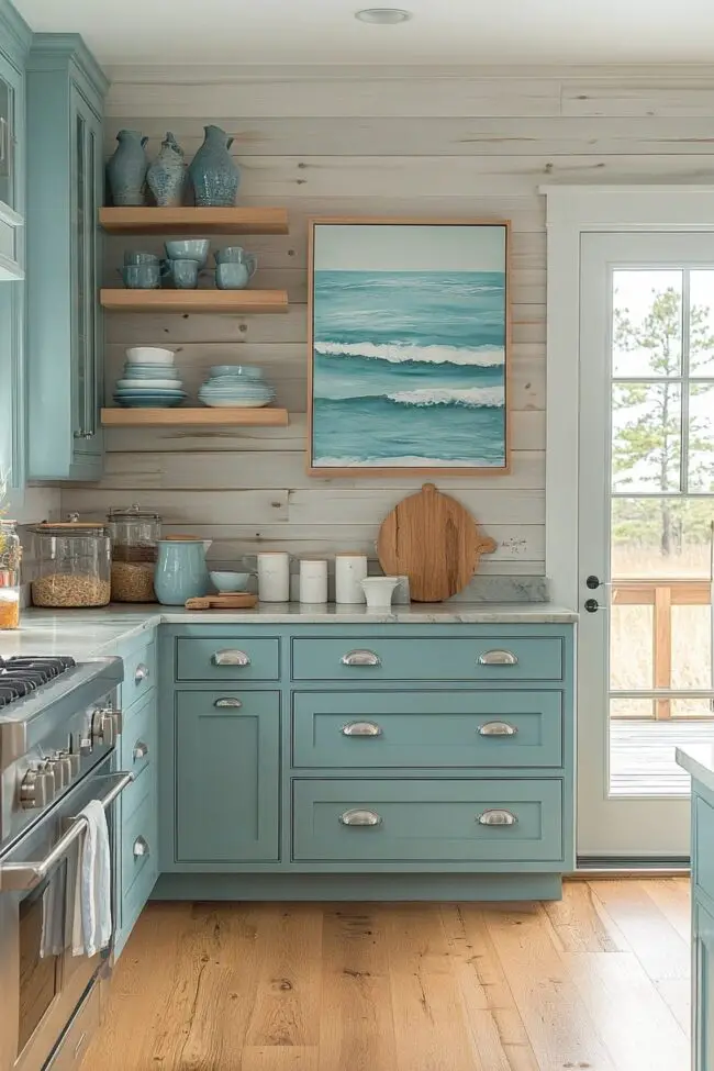 Beachfront Retreat Kitchen Design