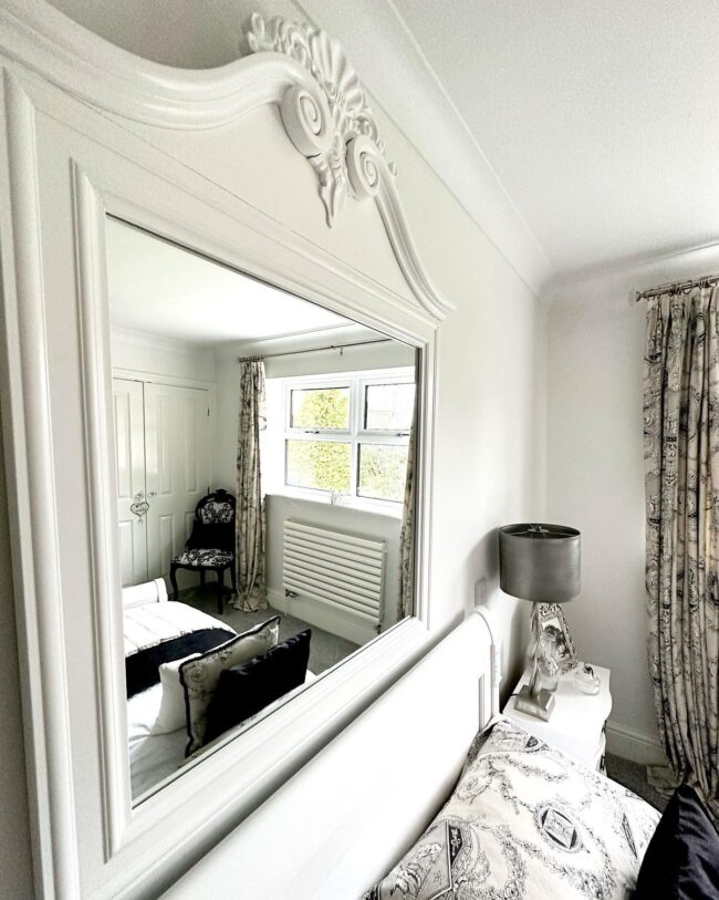 Ornate Elegance Above the Dresser