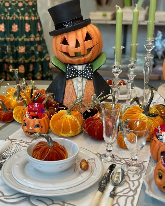 Pumpkin-Clad Gentleman’s Touch