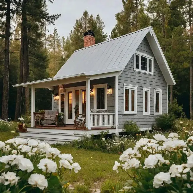 Secluded Rustic Cottage in the Woods