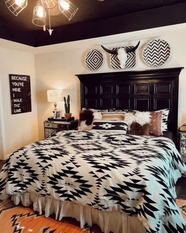 Bohemian Western Fusion Bedroom