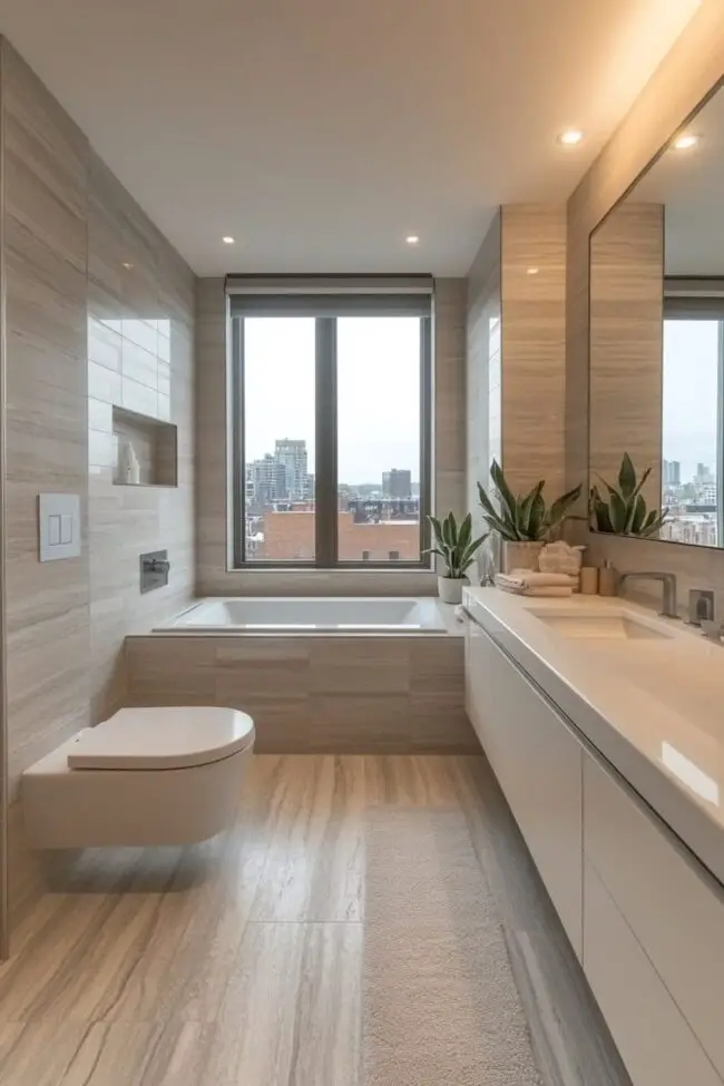 Contemporary Loft Bathroom Design Ideas