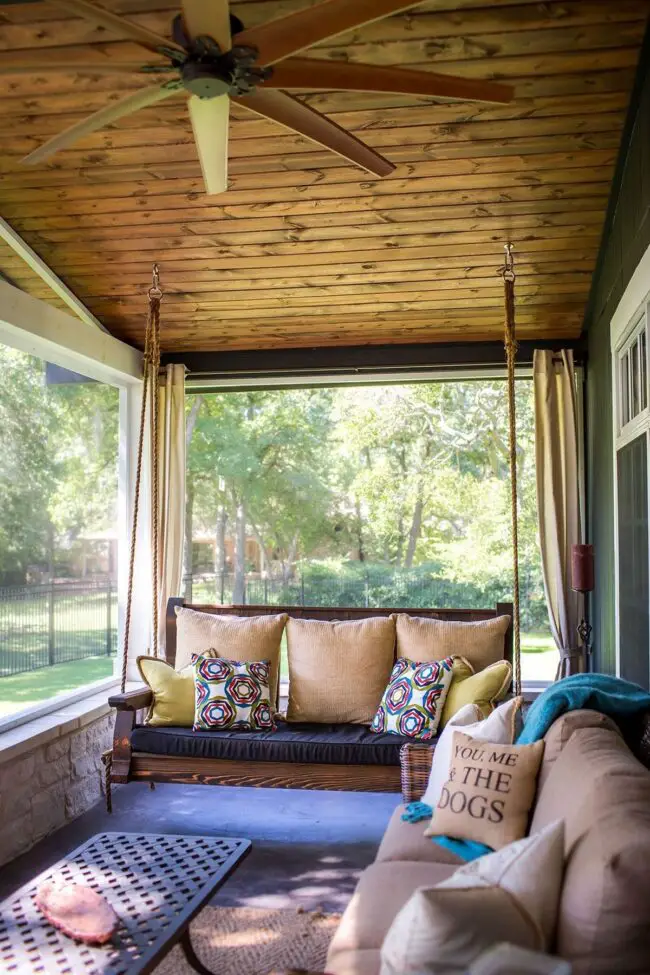 Timeless Porch Swing for Serenity