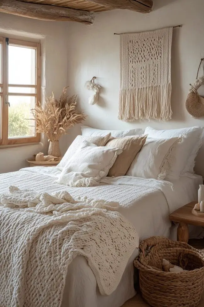 Space-Saving Furniture Ideas for a Boho Small Bedroom