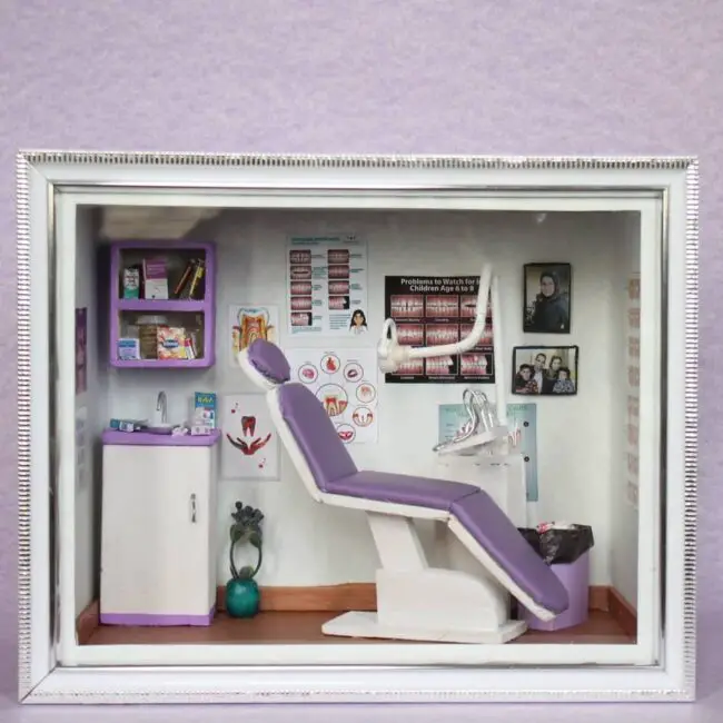 Miniature Dentist Office Keepsake