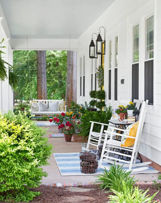 Timeless Southern Charm in Rocking Chairs