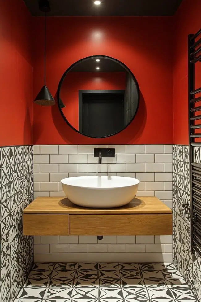 Dynamic Geometric Design for Bathrooms