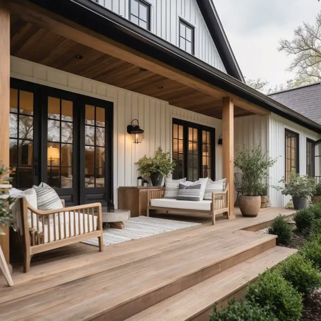 Farmhouse Serenity with a Contemporary Twist