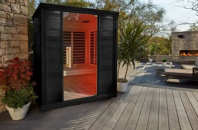 Compact Infrared Sauna for Cozy Spaces