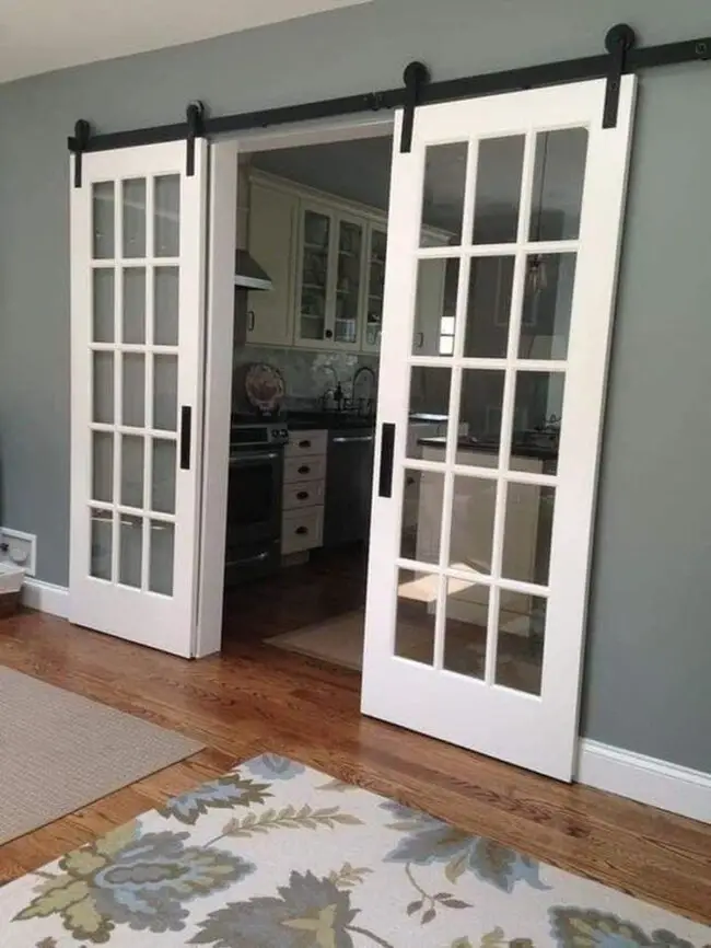 Classic French Doors with a Twist