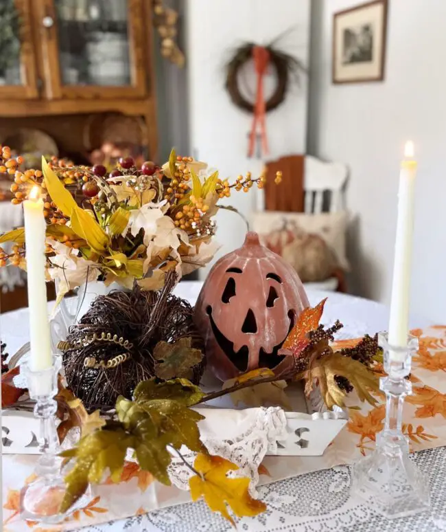 Cozy Fall Halloween Atmosphere