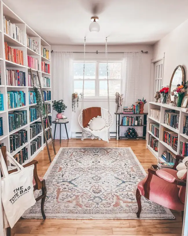 Cozy Corner for Literary Escapes