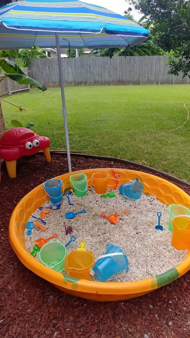 Sunny Sandbox Paradise for Little Ones