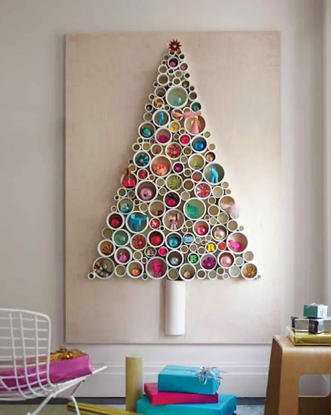 Brightly Colored Tree Wall Decor