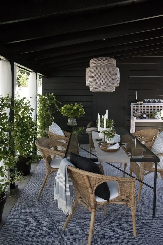 Monochrome Outdoor Charm