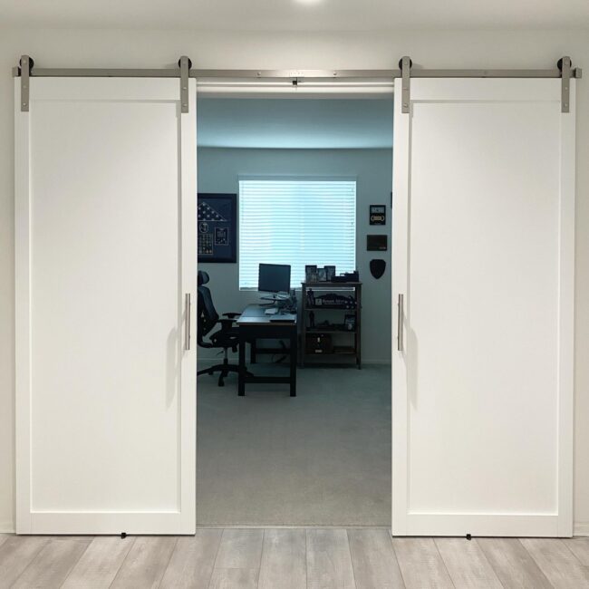 Minimalist Office Entry