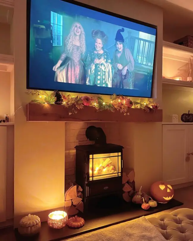 Warm, Inviting Halloween Atmosphere